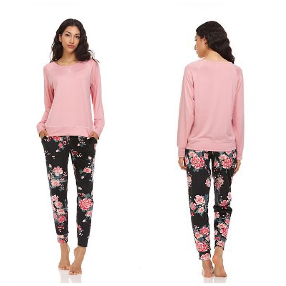 Flora by Flora Nikrooz Audrey Velour Pajama PJ Set